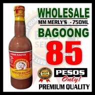 ( MM MERLY'S ) Premium Boneless Bagoong Pangasinan 750ML