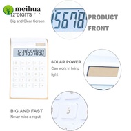 MEIHUA Calculator, 114x190x37mm Black/Red/Blue/White  Calculator, Durable Plastic Office Calculator 