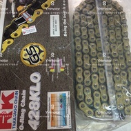 O-ring chain RK 428klo-122 gold color