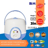 MIYAKO MAGIC COM MCM 606 MINI RICE COOKER MCM-606 (a/B) CAPACITY 0.6 LITER OFFICIAL WARRANTY 350 WAT