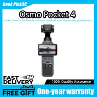 DJI Osmo Pocket 4 - Pocket Camera | 107GB Built-In Storage  Handheld travel vlog portable gimbal cam