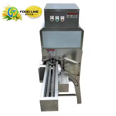 Customized Automatic Industrial Maize Young Green Tender Corn Sheller Machine High Output Agricultur