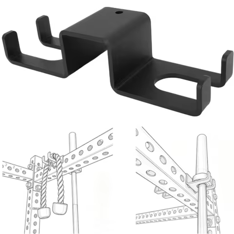Barbell Holder Vertical Storage Rack Vertical Barbell Hanger Rack Hook Attachments Home Gym Equipmen