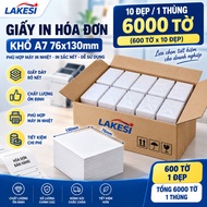 Thermal Printing Paper A7 76x130mm 10 Files 6000 Sheets in Thick Carton Used to Print Order Stamps