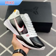 【MAX-Original】ZOOM KOBE 5 Protro Basketball Shoes "Bruce Lee Alt" Black-White Men Combat Sports NBA Sneakers