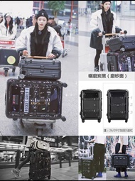 กระเป๋าเดินทางแบบสุดเท่ กระเป๋าเดินทางแบบลำลองสำหรับทั้งชายและหญิง ขนาด 24 นิ้วและ 29 นิ้ว กระเป๋าเด