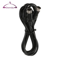[Amleso2] 30cm / 10ft 13 Pin CD Changer Extension Cable Male to Male for Kenwood
