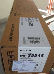 หมึกเครื่องรุ่น 3554s Black Original Ricoh  100% ใช้กับเครื่อง  Ricoh mp2554, mp2555,mp3054,mp2553,m