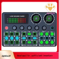 V99 Live Sound Card Mixers Music Card Mobile Karaoke Recording Computer Podcast Sound Card Mixer A