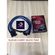 HOS - CAR PLUG WIRE SET / PLUG CABLE SILICONE - SUZUKI CARRY SK410 8MM