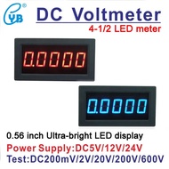 YB5145B LED Digital DC Voltmeter 4 1/2 Voltan Meter paparan Penguji dc200mV/2V/20V/100V/200V/300V/50
