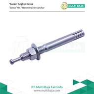 Angkur Ketuk / High Anchor "Sanko" Besi M16 x 120 / Hit Anchor