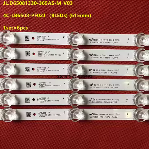 LED Backligh Strip for JL.D65081330-365AS-M_V03 L65P65US 65U800C 65U850C 65U3800C 65U3900C 65U5850C 