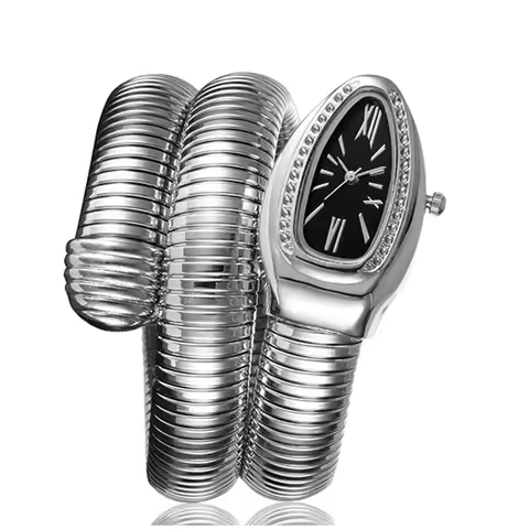 Snake Watch Watch Women Watch Fashion Snake Shape Bangle Watch for Casual Work Women Watch