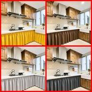 plain geena kitchen sink curtain non ring curtain 32 inches by 58 inches