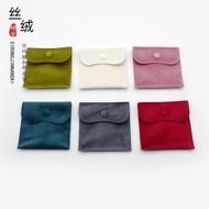 Jewelry Flannel Bag Storage Bag Wallet Flannel Jewelry Bracelet Bag Jade Bracelet Ring Necklace Pack