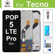 6.52" LCD Display For Tecno Pop 5 LTE Pro BD4 BD4i BD4a BD4j BD4h Touch Screen Digitizer Assembly Wi