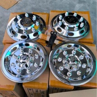 Wildop Truk Ring 16 SR Pariwisata Plat Crom 1Set