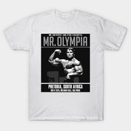 Vintage Mr Olympia 1975 T-Shirt Authentic Cotton 1 Korean Fashion Soft Fabric Thick Beautiful Shape