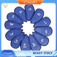 [UTnus9ddL] Hook and Loop Iron Cover Club Cap Cover Embroidery Golf Iron Cover Club Protective Cover