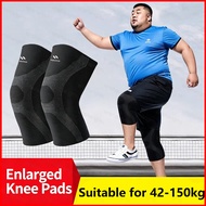 PS3 1 Pair Plus Size Compression Knee Sleeves Extra Large Non Slip Knee Support Pads Running Sports 