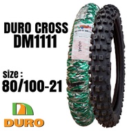 READY STOCK  Tayar Duro 80/100-21 80 100 21 cross motorcross klx offroad DM1111 High Quality DTM KLX