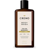 Cremo Premium Italian Bergamot Scented Body Wash 16 Oz - Bright & Fresh Formula