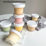 MXFASHIONE Mousse Yogurt Packaging Boxes, Reusable Transparent Ice Cream Packaging Boxe, Coconut Milk Pudding Cups Homemade DIY 100ml Dessert Cups Wrapping