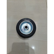 WHEELS ONLY 4 Rubber Wheels Trolley Trolley 4 5"/ Rubber Wheels ONLY 4 5"