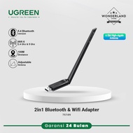Ugreen 2in1 Bluetooth + Wifi 6 Dongle Adapter AX900 Dual Band 5GHz/2.4GHz 600Mbps + Bluetooth 5.4