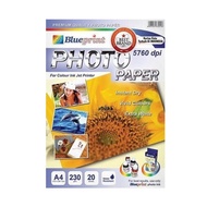 Photo Paper Photo Paper Glossy BluePrint A4 230 gsm Matahari Contains 20 Sheets