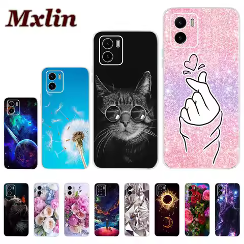 For Vivo Y15S Y15A Case 2021 Cute Dandelion Soft Back Protective Phone Cover For VivoY15s V2120 Y 15
