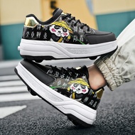 Heelys Four-Wheeled Adult Transformative Shoes Skates Scooter Skating Trending Men and Women Childre