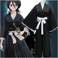 🎉Cosplay🎉 Halloween BLEACH/Bleach Kuchiki Rukia Costumes Japanese Anime Kimonos Cosplay Stage Play