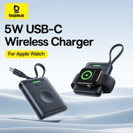 Baseus EnerFill FW11 Portable Wireless Charger 5W with Built-in Cable Compact Travel Power Bank Magn