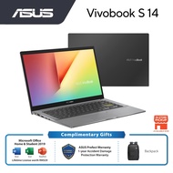 ASUS VIVOBOOK S433E-QAM754TS (I7-1165G7, 8GB, 512GB SSD, MX350_2GB, 14.0'' FHD, BLACK-W10, H&S)