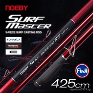 Noeby Surf Master Fishing Rod 3 Section Long Casting Rod Surfcasting Inshore Saltwater Surf Rod
