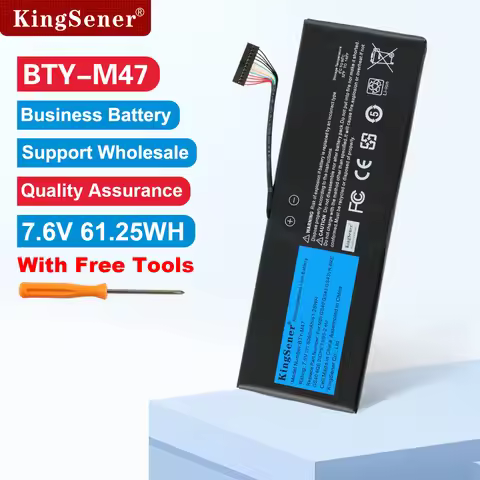 KingSener BTY-M47 Laptop Battery for MSI GS40 GS43 GS43VR 6RE GS40 6QE 2ICP5/73/95-2 MS-14A3 MS-14A1
