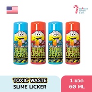 Toxic Waste Slime Licker ขนมนำเข้าอเมริกา (1 ขวด 60 ml) ขนม ASMR Liquid Candy ขนมลูกกลิ้ง