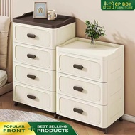 ZZZPH Ssr Storage Cabinet Plastic Drawer Bedside Drawer Organizer Thickened Drawer Cabinet Bucket Ca