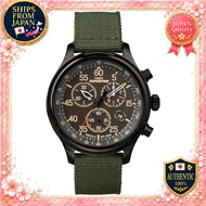 Timex Expedition Field Chronograph Watch Green Black No Size