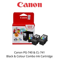 Canon PG-740 CL-741 Value Pack Black and Colour Ink Cartridge PG740 CL741 MG2170 MG2270 MG3170 MG357