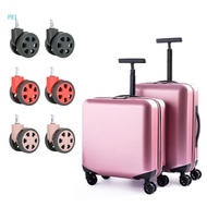 pri Luggage Wheels Universal Silent Wheels for Luggage Suitcases Smooth Quiet