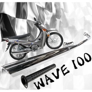 HONDA WAVE 100 WAVE100 28MM EJM F1 POWER BEARING EXHAUST STD MUFFLER STANDARD MODI EKZOS EJOS EXOS E