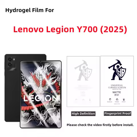 2pcs HD Tablets Hydrogel Film For Lenovo Legion Y700 (2025) Matte Screen Protector For Lenovo Legion