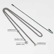 Guyi Metal Chain Wallet Strap Crossbody Bag Shoulder Replacement Accessory for LV Wallet Modificatio