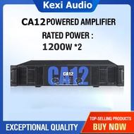CA12 Professional amplifier, two channels, 1200W high-power 8 ohms, audio amplifier