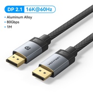 Vention DP 2.1 Cable 16K 60Hz 8K 240Hz HD 4K 360Hz Stable Transmission for PC Laptop MacBook Huawei 
