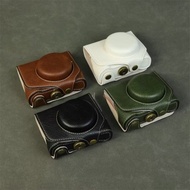 Compatible with Suitable for Canon Camera Bag G7X mark2 mark3 G7X2 G7X3 Leather Case Protective Case