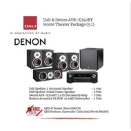 Dali &amp; Denon AVR-X250BT Home Theater Package II (5.1)